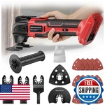 Cordless Oscillating Tool For Milwaukee 18v Battery(no Battery), 6 Variable Spee. Fixed Price $74.16.