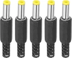 Patikil 5.5x2.5mm Dc Male Plug Power Supply Ends, 5 Pack Diy Barrel Connector. Fixed Price $9.92.