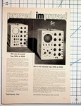Vintage Tektronix Oscilloscope 545a 545b Magazine Ad Electronics Ephemera. Fixed Price $17.10.