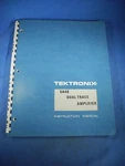 Tektronix 5a48 Dual Trace Amplifier Instruction Manual 070-1450-00 (free Ship!). Fixed Price $24.99.
