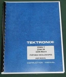 Tektronix 2246 Mod A Operators Manual: Comb Bound & Protective Covers. Fixed Price $33.00.