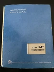 Tektronix Type 547 Oscilloscope Instruction Manual 070-398 Jim Williams Vintage. Fixed Price $45.00.