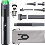 Wishbird Portable Car Vacuum With Dust Sensor, 2 In 1 Cordless Cleaner. Fixed Price $49.55.