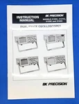 Bk Precision Dual-trace Oscilloscopes 2120c/2121c/2125c/2160c User Manual. Fixed Price $14.99.