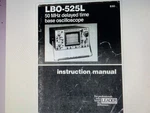 Leader Lbo-525l User Manual Digital. Fixed Price $5.99.
