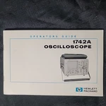 Hp Oscilloscope 1742a Operators Guide Hewlett Packard Original 01742-90904 Vtg. Fixed Price $29.99.