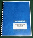 Tektronix Tds 340a Technical Reference Manual: 11"x17" Foldouts & Plastic Covers. Fixed Price $48.00.