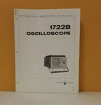 Hp 01722-90908 1722b Oscilloscope Operating And Service Manual. Fixed Price $49.99.
