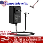36v Adapter For Sunsare X12-cjd4042-us Cjd4042us 29.6v 2500mah Li-ion Battery. Fixed Price $25.98.