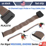 For Rigol Mso5000 Dho900 Pla2216 Compatible 16 Ch Logic Probe W Tray,cable,clips. Fixed Price $79.89.