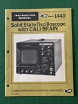 1971 B&k Solid State Oscilloscope With Cali-brain Manual. Fixed Price $14.99.