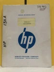 Hp Model 130a Oscilloscope Operating And Service Manual. Fixed Price $49.99.
