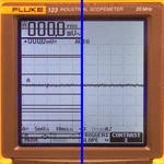 Fluke 123, 124, 125 Scopemeter Lcd Display Line Repair Service. Fixed Price $195.00.