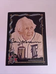 Benny Wasserman Signed 2023 Topps Allen & Ginter Black Card Autograph # 224 A. Fixed Price $4.99.
