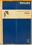 Philips Pm3262 Portable Dual-trace Oscilloscope Instruction Manual.. Fixed Price $49.99.