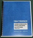 Tektronix 2465b 2455b 2445b Operators Manual: Comb Bound & Protective Covers. Fixed Price $34.00.