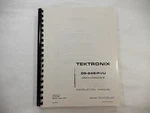 Instruction Manual: Tektronix Os-245(p)/u Oscilloscope By Tektronix, 1976. Fixed Price $69.95.