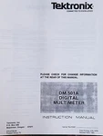 Tektronix Digital Multimeter Dm 501a Instruction Manual. Fixed Price $24.95.