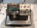 Hitachi V-059b Portable 12v Oscilloscope Waveform Monitor& Ad058b Battery Case. Fixed Price $120.00.