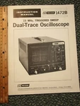 B&k 15mhz Triggered Sweep Dual-trace Oscilloscope 1472b Manual Original. Fixed Price $19.95.
