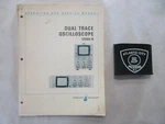 Hp 1200a/b Dual Trace Oscilloscope Operating & Service Manual (01200-90902). Fixed Price $32.97.