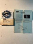 Vintage Rca Vectorprobe Type Wg-409a Includes Oscilloscope Vector Screen Usa. Fixed Price $30.00.