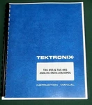 Tektronix Tas 455 & 465 Instruction Manual: Comb Bound Protective Covers. Fixed Price $35.00.