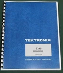 Tektronix 2235 Instruction Manual: Comb Bound & Protective Plastic Covers. Fixed Price $23.00.