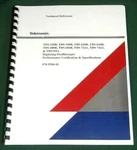 Tektronix Tds520b / Tds540b Technical Manual: Comb Bound & Plastic Covers. Fixed Price $32.00.
