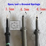 5pcs 3.5mm/4.3mm/4.5mm Ground Spring Torsion For Tektronix Oscilloscope Probe Bm. Fixed Price $6.50.
