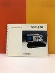 Nicolet Nic-320 Oscilloscope Operation Manual. Fixed Price $49.99.