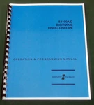 Hp 54100a/d Operating And Programming Manual: Comb Bound & Protective Covers. Fixed Price $40.00.
