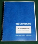 Tektronix Am 503b & 5030 Instruction Manual: Comb Bound Protective Covers. Fixed Price $33.00.