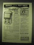 1950 Rca Wv-97a Voltohmyst, Wo-57a Oscilloscope Ad. Fixed Price $17.99.