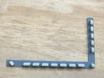 Tektronix Elastomer Key Mat P/n: 214-4287-00. Fixed Price $18.00.