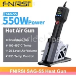 Fnirsi Sag-55 Handheld Portable Hot Air Gun 550w High-power 20-gear Lcd Display. Fixed Price $120.16.
