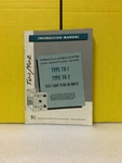 Tektronix Type Tu-1 Tu-2 Test-load Plug-in Units Instruction Manual. Fixed Price $39.99.