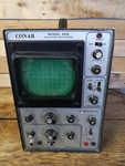 Vintage Conar Model 255 Solid State Oscilloscope. Fixed Price $359.00.