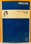 Philips 790330 1979 35 Mhz Dual Channel Oscilloscope Pm3216 Instruction Manual.. Fixed Price $49.99.