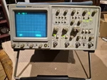 Tektronix 2445 Analog Oscilloscope 150mhz 4 Channel Portable Cart. Fixed Price $150.00.