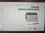Hp Model 1742a Oscilloscope Operator's Guide 01742-90904. Fixed Price $20.00.