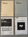 Manuals Lot: Sony Hkdv-503 (maintenance/operation) Leader Lv 5152d, Jvc Sr-w5u. Fixed Price $20.00.
