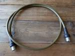 General Radio Company Coaxial Patch Cord, Type 874-a2, 50 Ohms, 5ft Gr-874. Fixed Price $30.00.