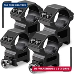 Modkin 1 Inch Scope Rings Set Of 4, 2 Pieces High Profile Mounts And Pie. Fixed Price $21.92.