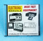 Misc Test Equipment Manuals On Cd Oscilloscopes Testers Signal Generators & More. Fixed Price $15.00.
