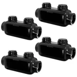 Ohlectric Black Insulated In-line Splice Connector - 1/0-14 Wire Range 3/16. Fixed Price $109.35.