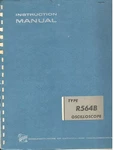 Vintage Tektronix Instruction Manual For Type R564b Oscilloscope. Fixed Price $29.99.