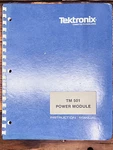 Tektronix Tm 501 Tm501 Power Module Owner / User Manual *original* #1. Fixed Price $19.97.