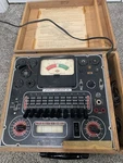 Vintage Superior Instruments Model Tv-ii Tube Tester W/wood Case & Accessories.. Fixed Price $74.95.