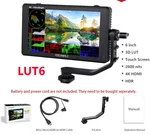 Feelworld Lut6 6 Inch Dslr Camera Field Monitor 2600nits Touch Screen Hdr 3d Lut. Fixed Price $210.22.